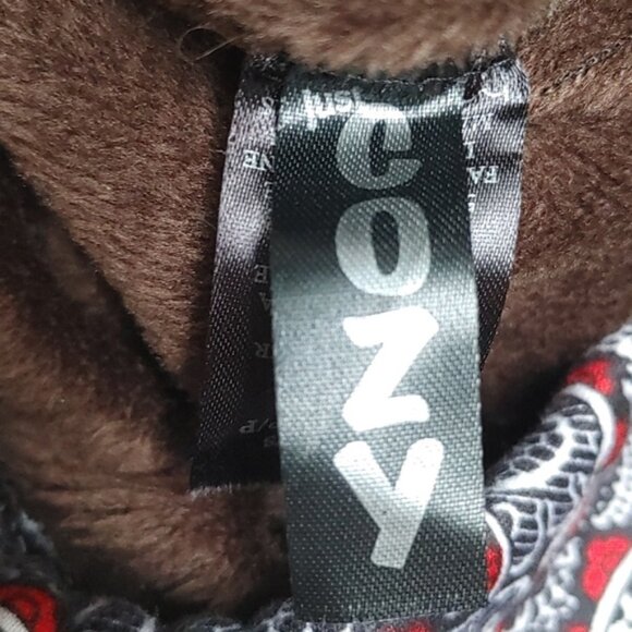 Just Cozy lined winter leggins Paisley pattern size XS/S - Picture 5 of 6